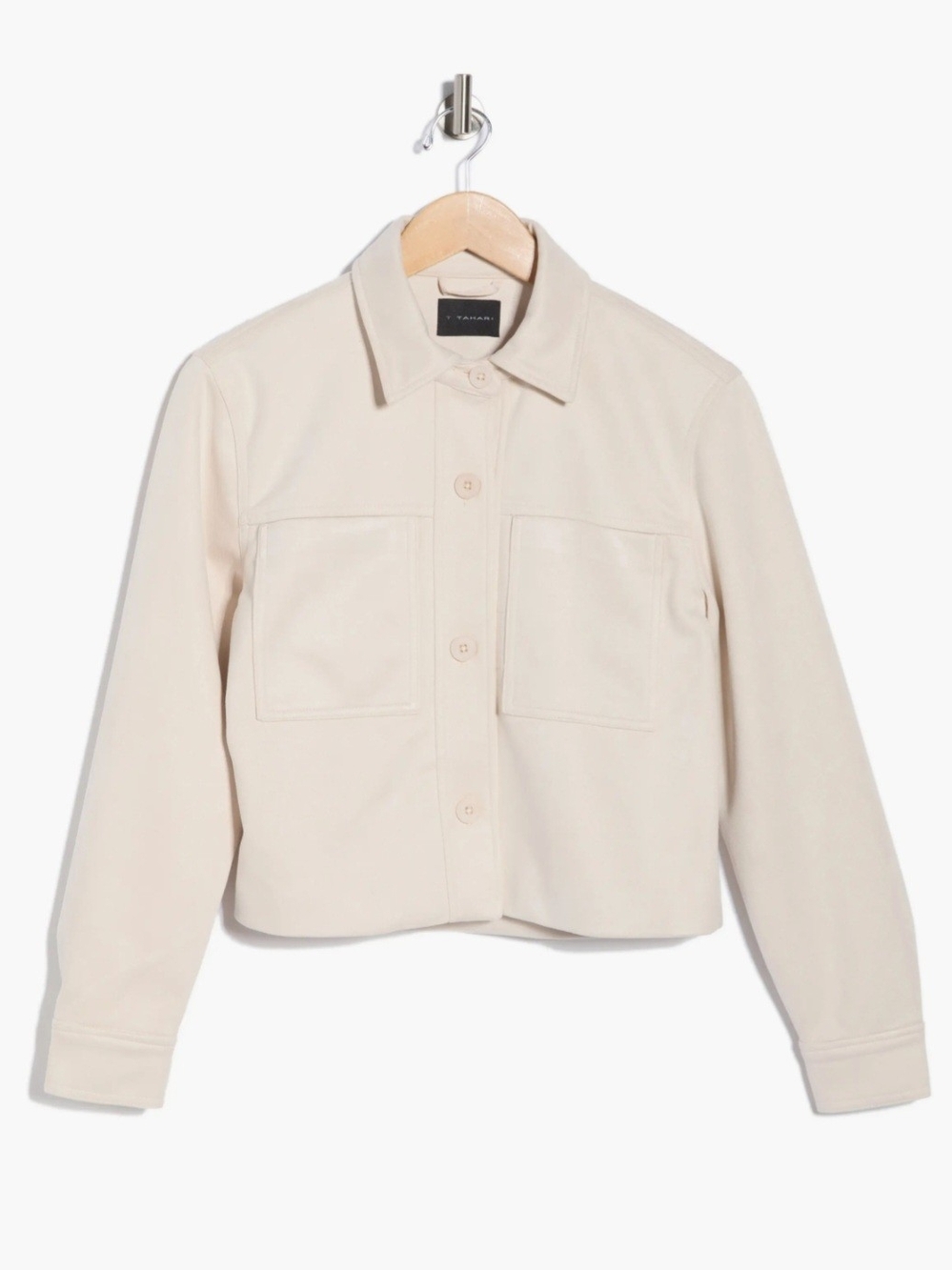 T Tahari Faux Suede Jacket